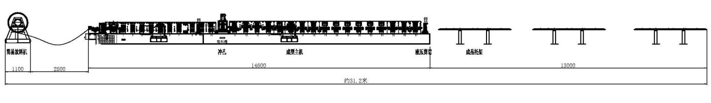 corrugated roll forming machine