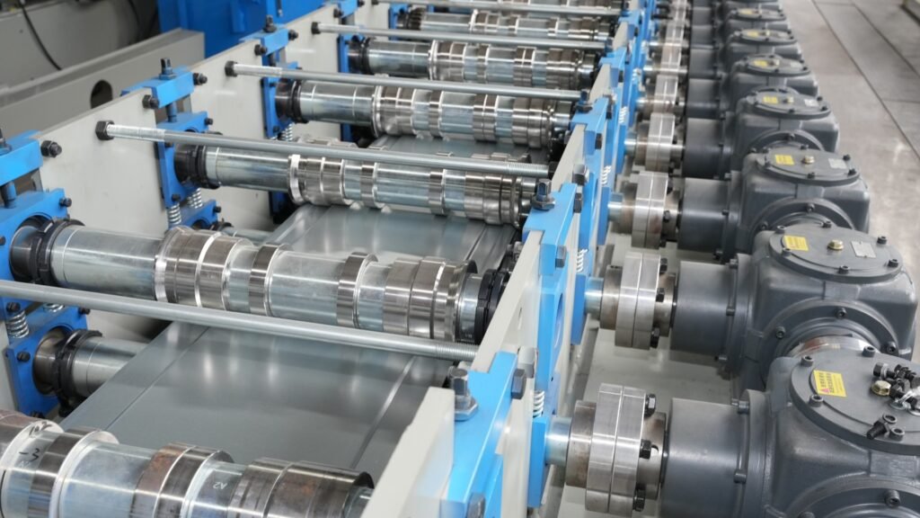 steel forkwork frame roll forming machine