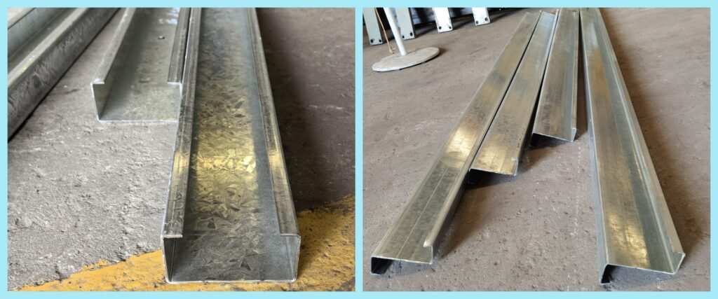 automatic size change purlin roll forming machine