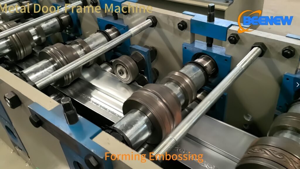 steel door frame making machine