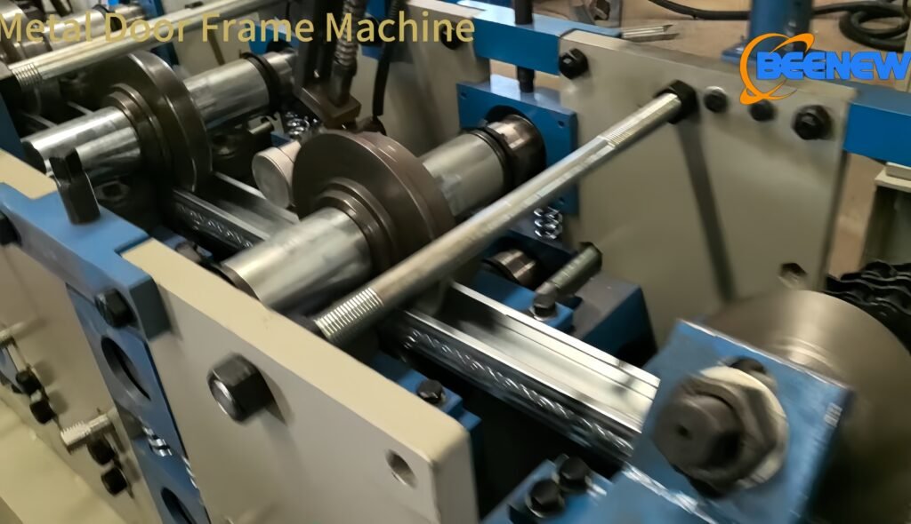 steel door frame making machine