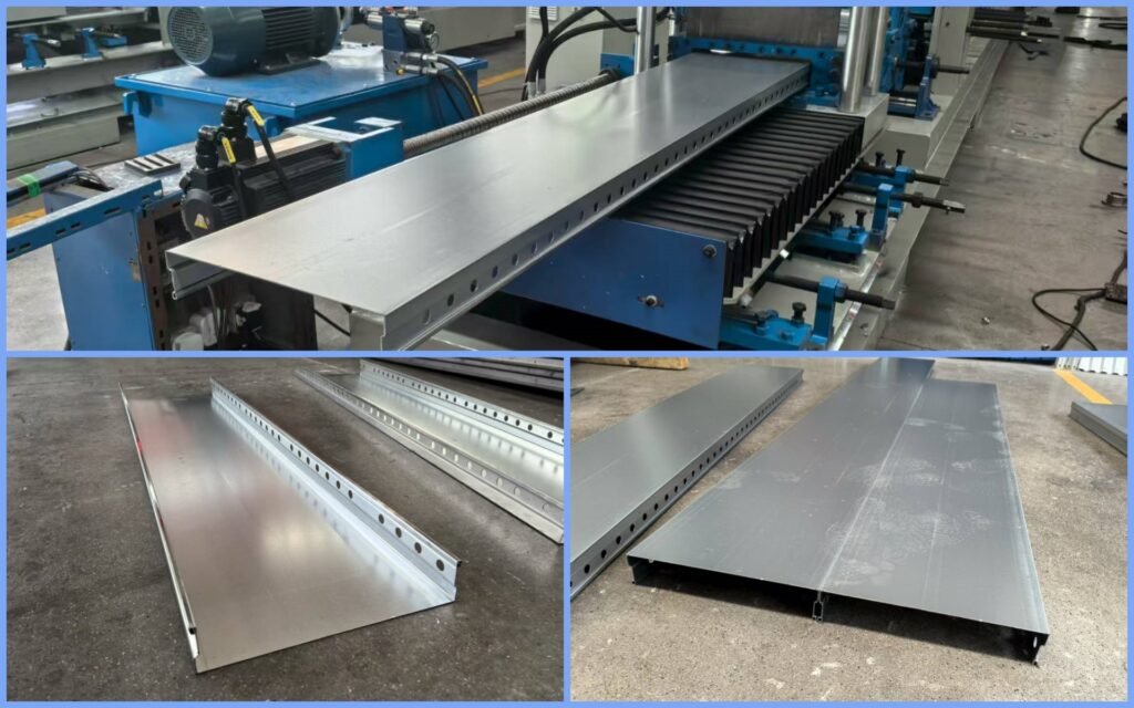 steel forkwork frame roll forming machine