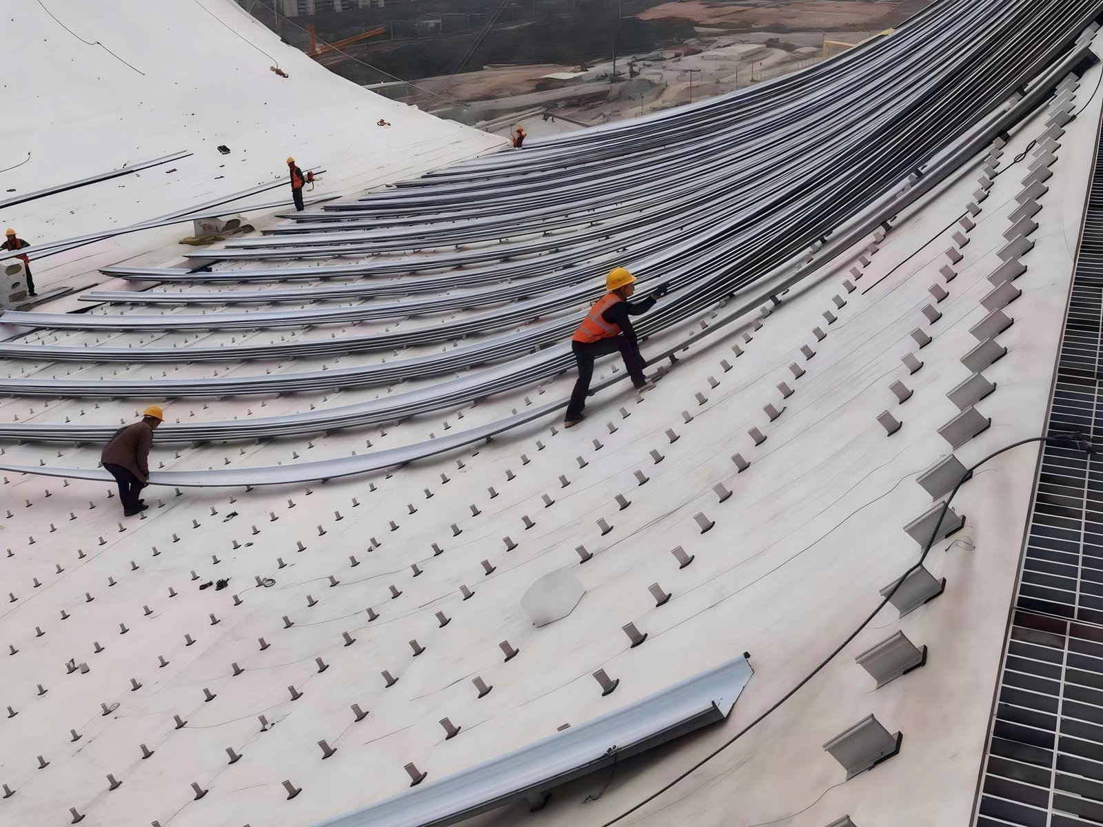 standing seam metal roof machine