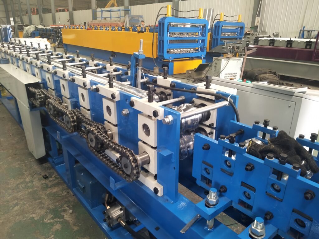 shutter door roll forming machine