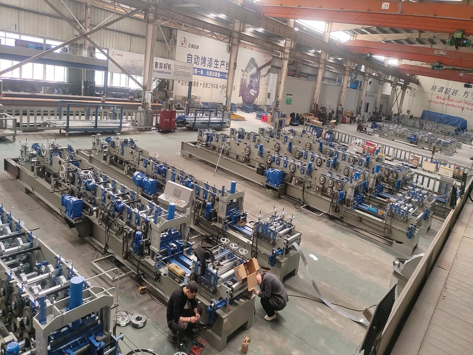 fully automatic cz300 purlin roll forming machine