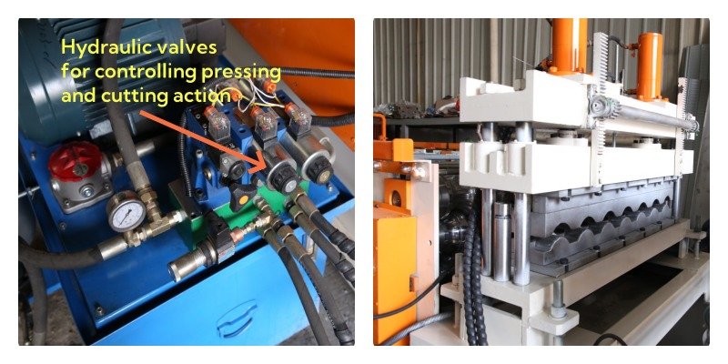 Fast Speed Step Tile Roll Forming Machine fast speed step tile roll forming machine