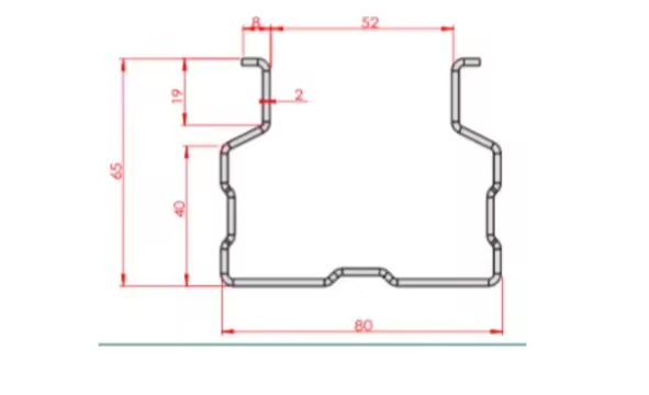 storage rack roll forming machine