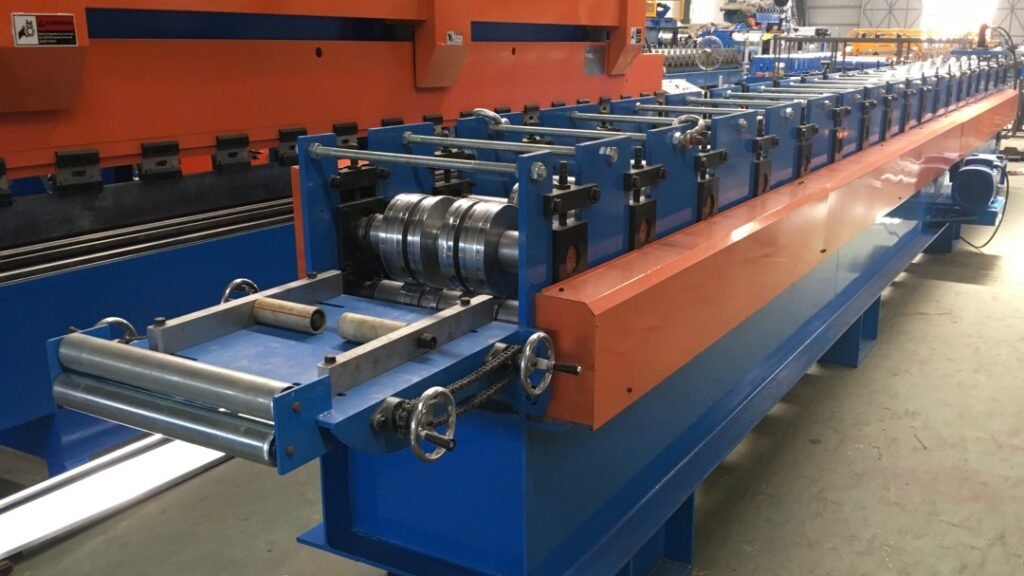 half round ridge cap forming machine