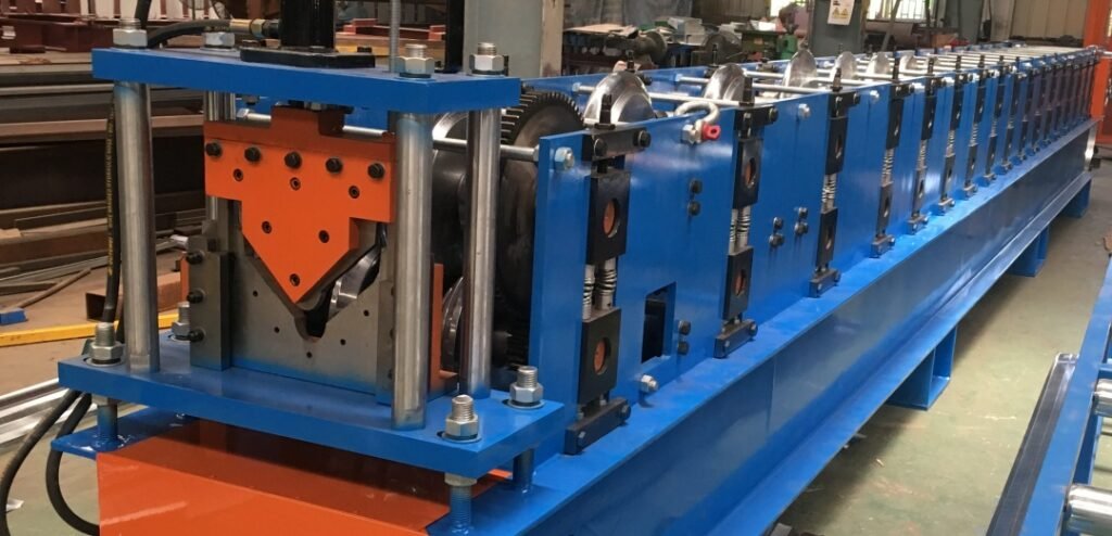 half round ridge cap forming machine