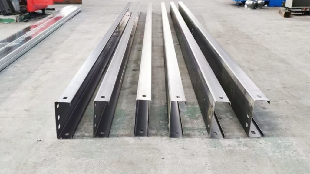 automatic type change cz purlin machine