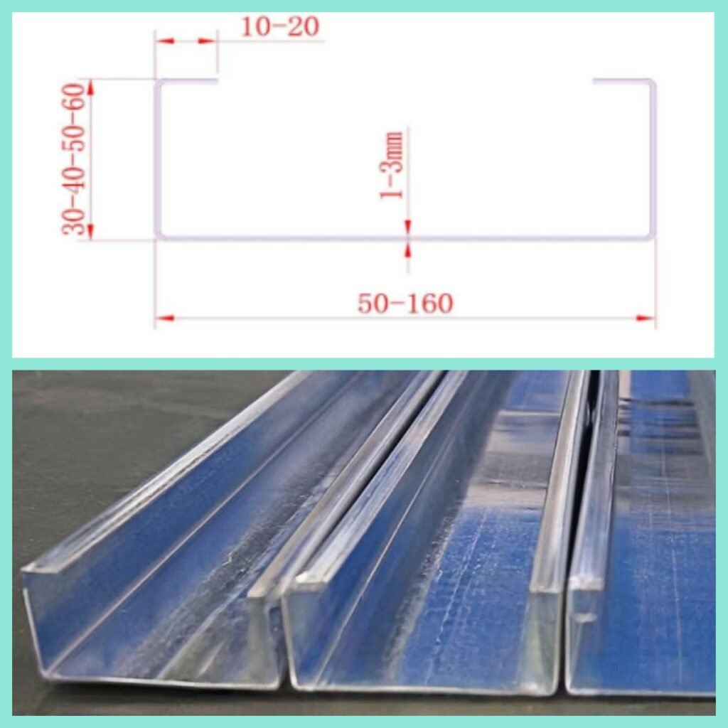 c50 160 solar bracket roll forming machine