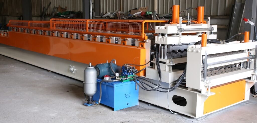 tile roof double layer roll forming machine
