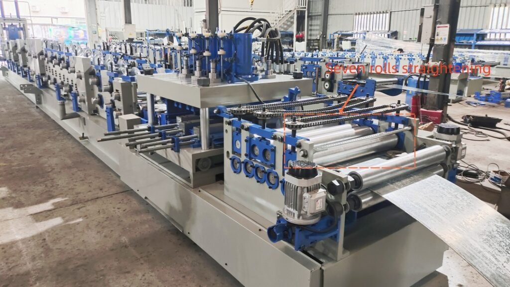 hat channel roll forming machine
