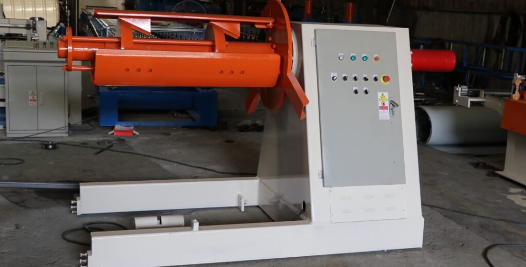 5 tons hydraulic un-coiler