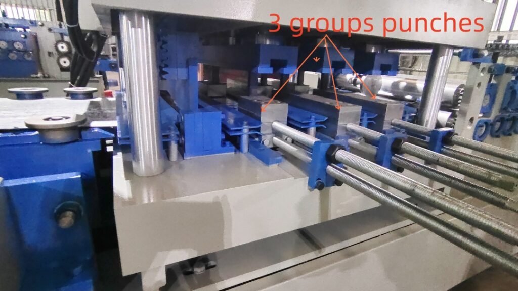 hat channel roll forming machine