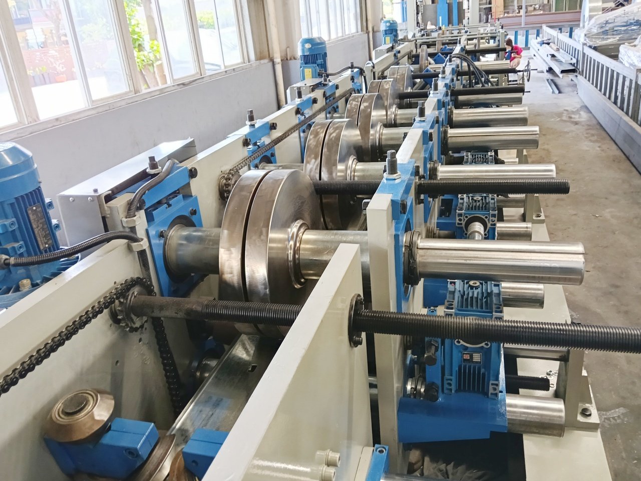 cz purlin roll forming machine