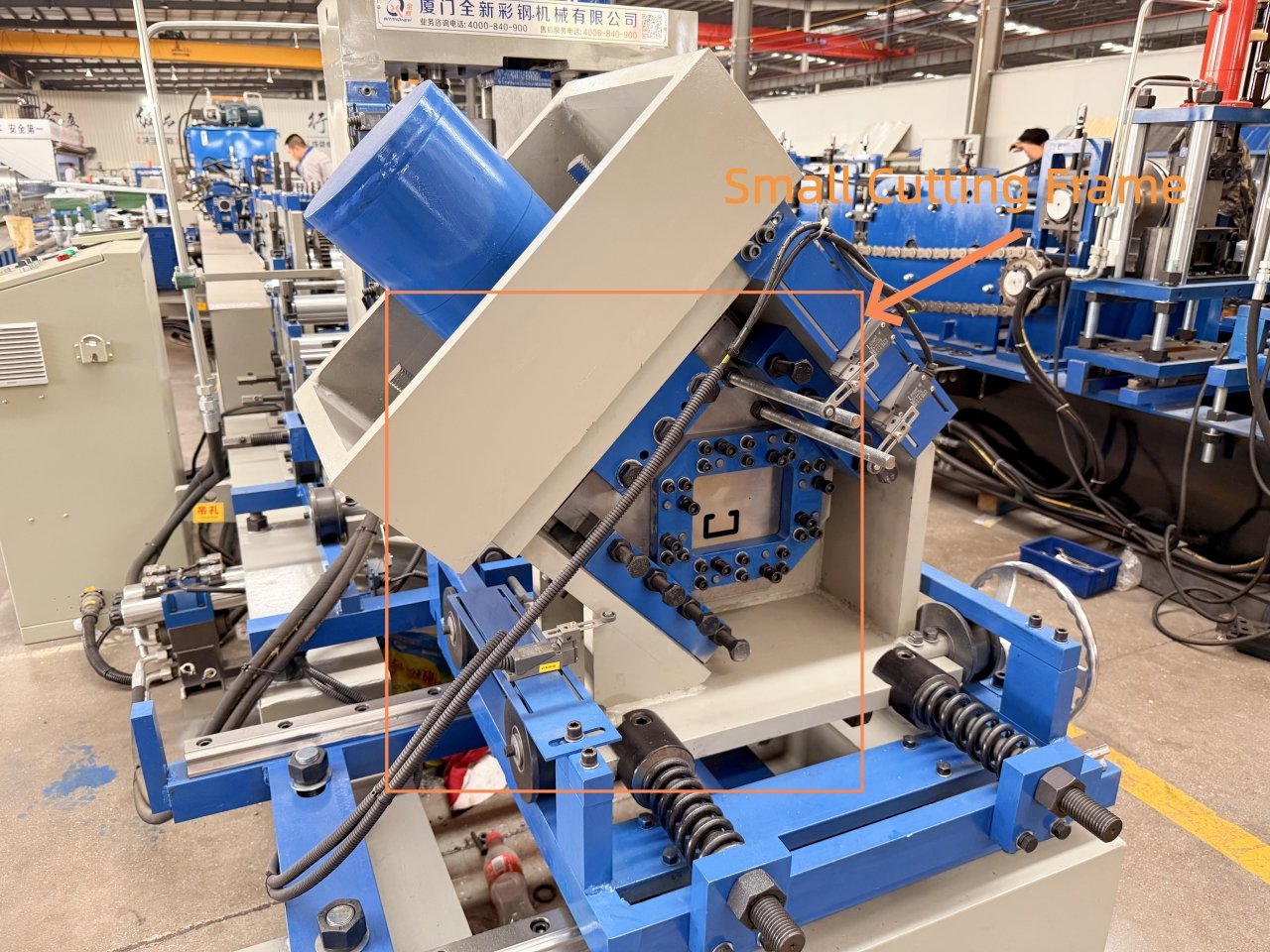 purlin roll forming machine