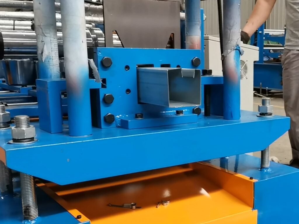 steel door frame forming machine