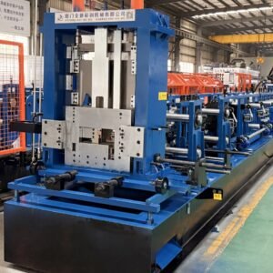 Size change purlin roll forming machine